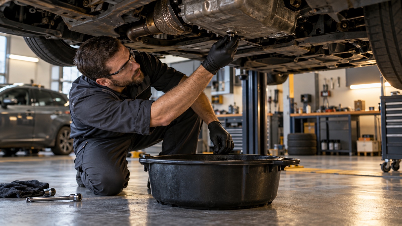 Pourquoi est-il essentiel de nettoyer son moteur avant une vidange ?