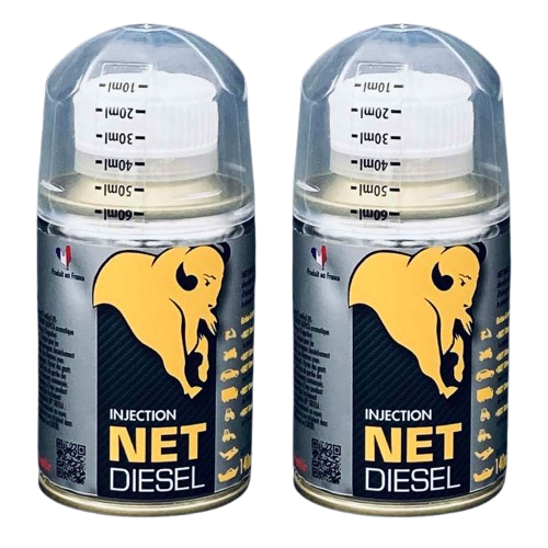 Imagen de Net Diesel, Limpiador de Inyectores y carburateur - 2 x 140 ml